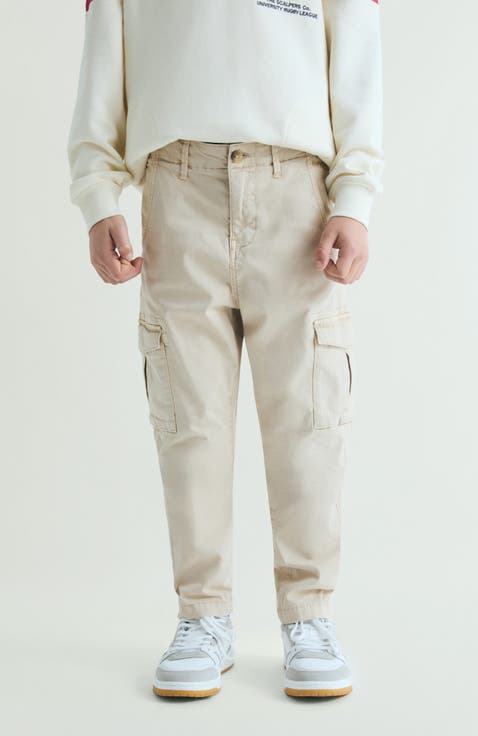 Kids Slim Fit Cargo Pants