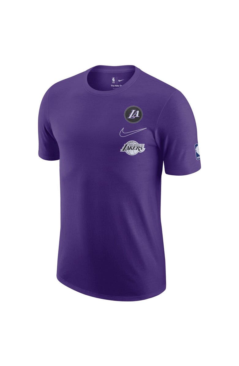 Nike Men's Nike Purple Los Angeles Lakers 2022/23 City Edition Courtside Max90 Vintage Wash T-Shirt, Alternate, color, 
