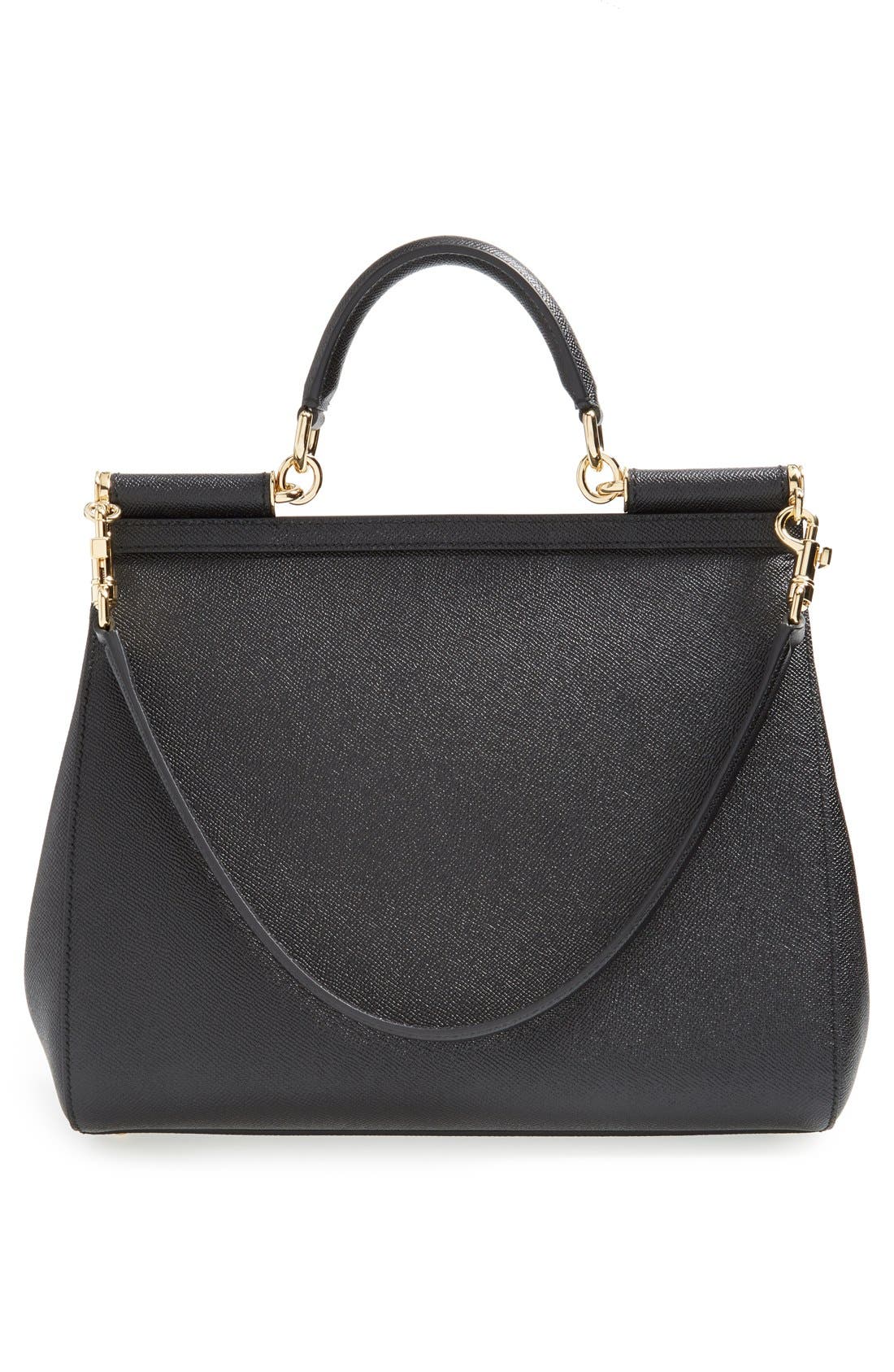 Dolce&Gabbana 'Miss Sicily' Satchel, Alternate, color, 