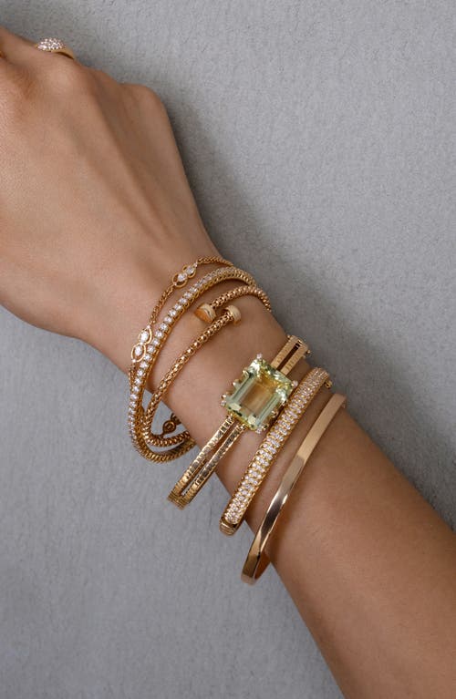 Bony Levy Maya Line Bracelet In Gold