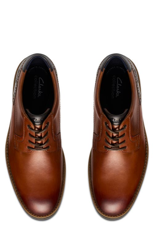 Clarks ® Emmett Plain Toe Derby In Brown