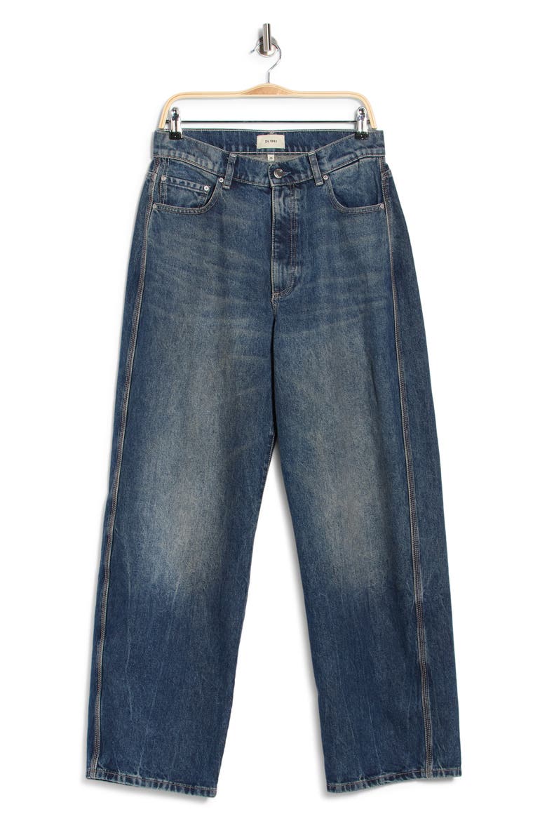 Taylor Straight Leg Jeans, Alternate, color, TINTED DARK