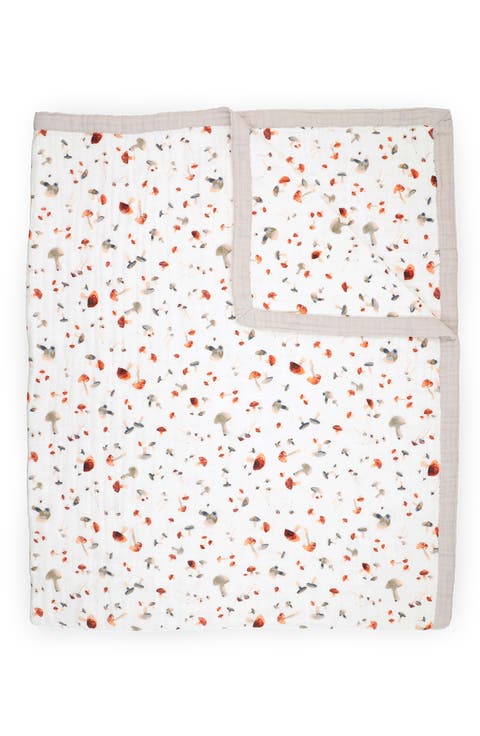 Kids' Cotton Muslin Quilted Throw