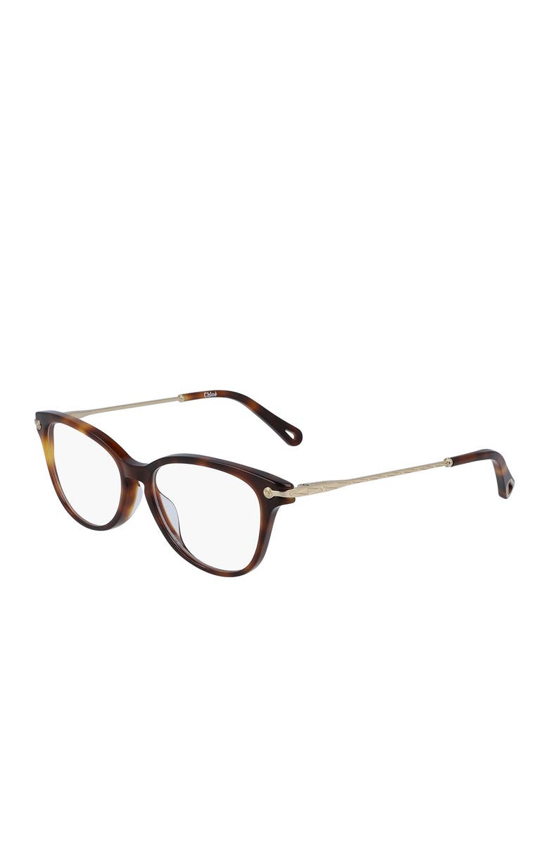 Chloé Rectangular Full Rim 52mm Optical Frames, Alternate, color,