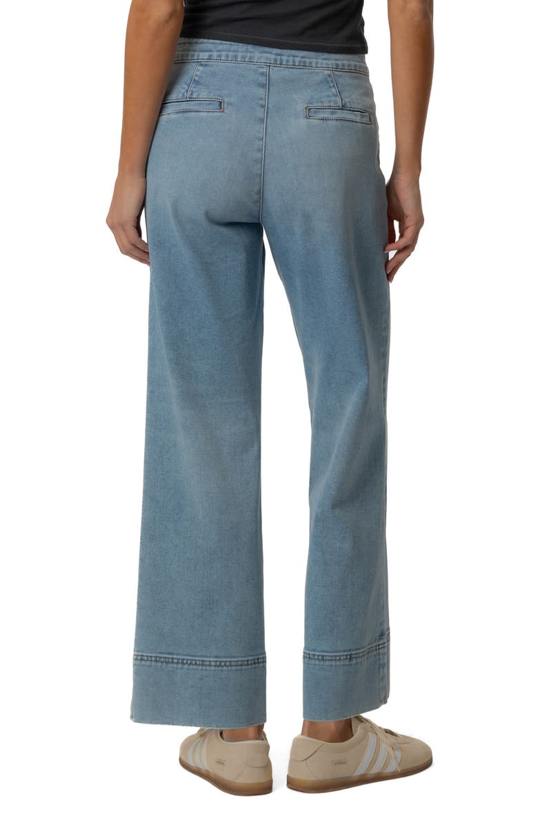 KUT from the Kloth Slant Pocket High Waist Ankle Wide Leg Jeans, Alternate, color, Contact