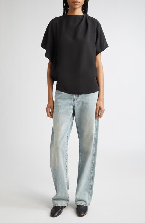 Proenza Schouler Ellsworth Belted Boyfriend Jeans In Blue