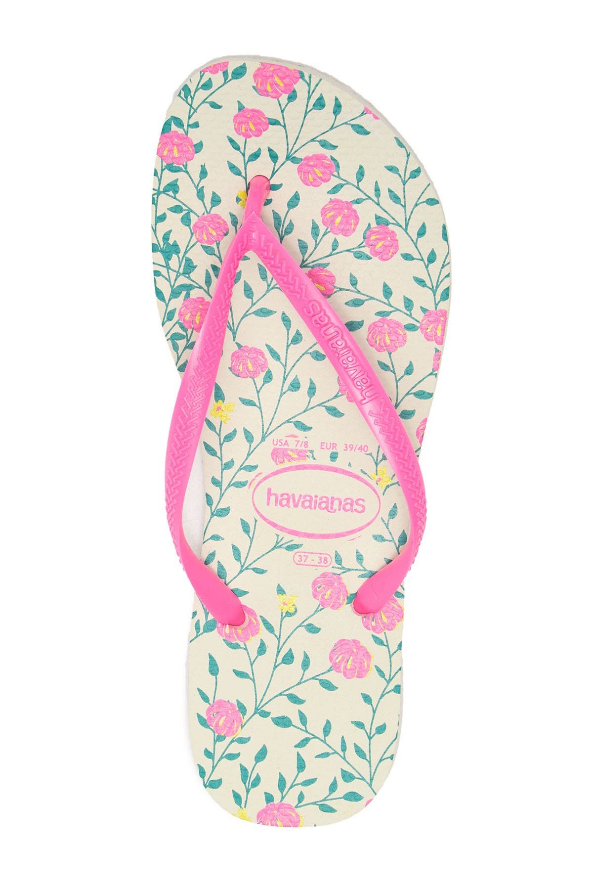 Havaianas Slim Romance Flip-Flop, Alternate, color, 