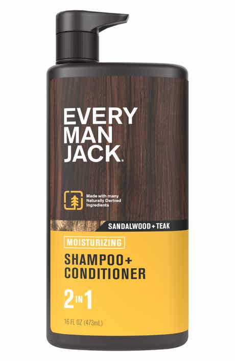 EVERY MAN JACK Sandalwood Teak 2-in-1 Shampoo & Conditioner