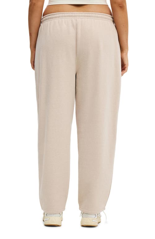 Cotton On Body Active Plush Essential Barrel Sweatpant In Neutral