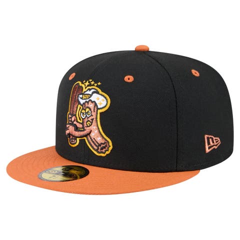 Men's New Era Black/Orange San Jose Giants Copa de la Diversión 59FIFTY Fitted Hat