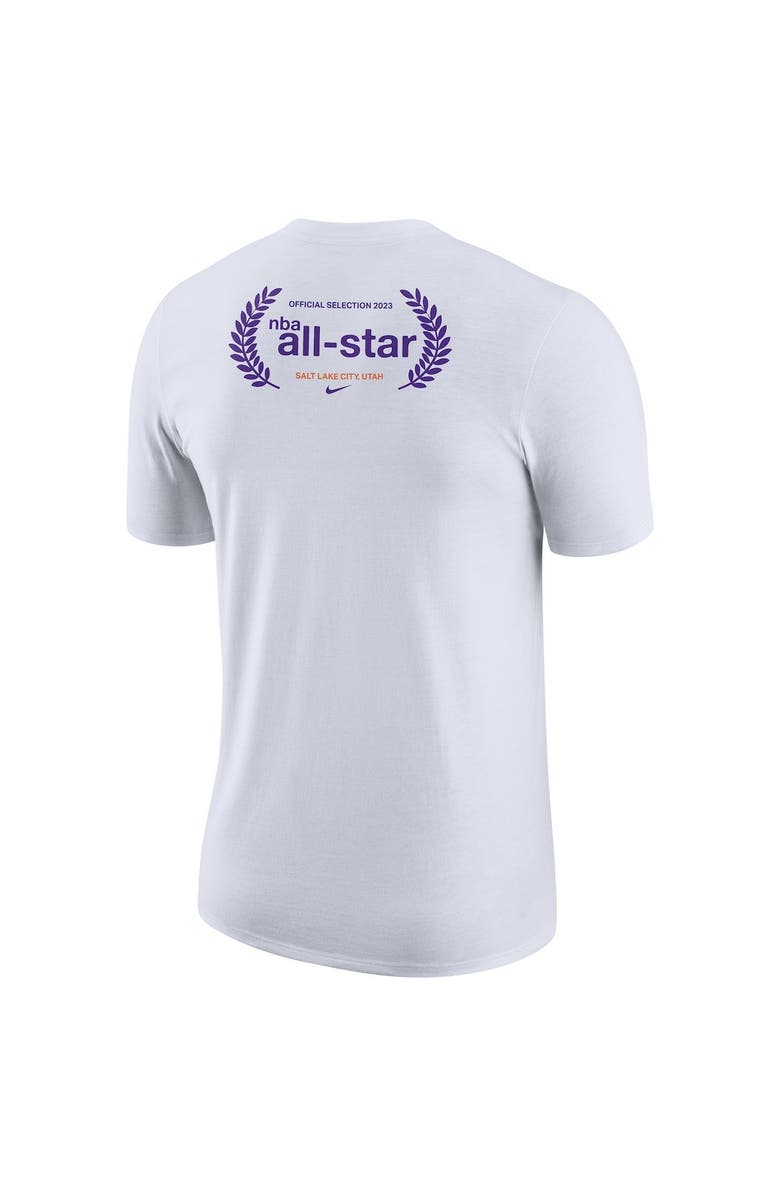 Nike Men's Nike White 2023 NBA All-Star Game Courtside Max 90 T-Shirt, Alternate, color, 