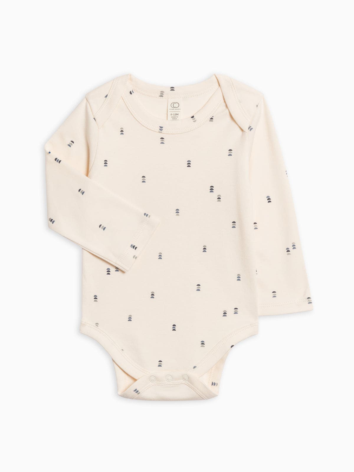 Colored Organics Kids'  Organic River Bodysuit In White