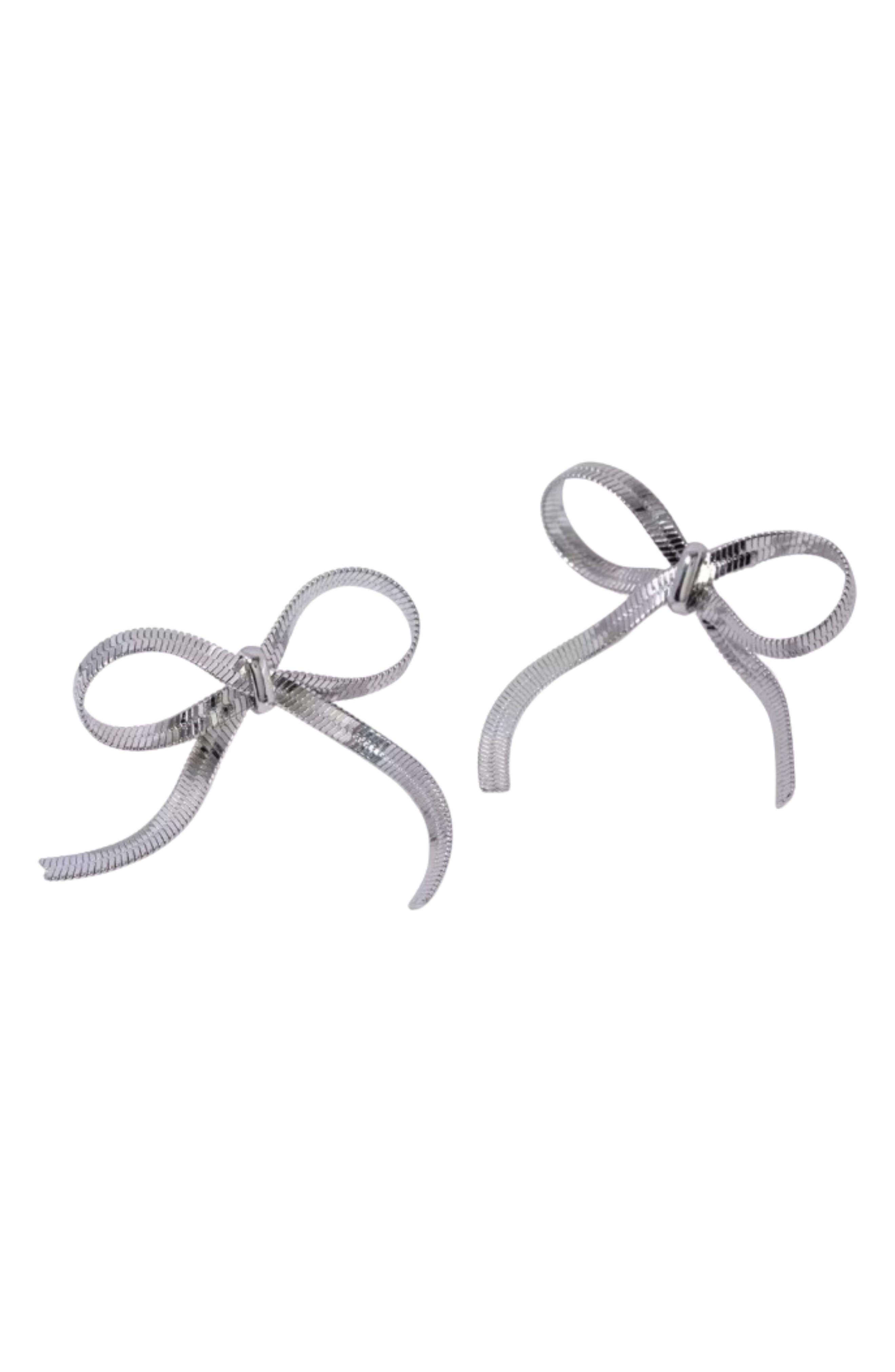 MacRae & Co. Ribbon Bow Stud Earrings