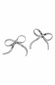 MacRae & Co. Ribbon Bow Stud Earrings