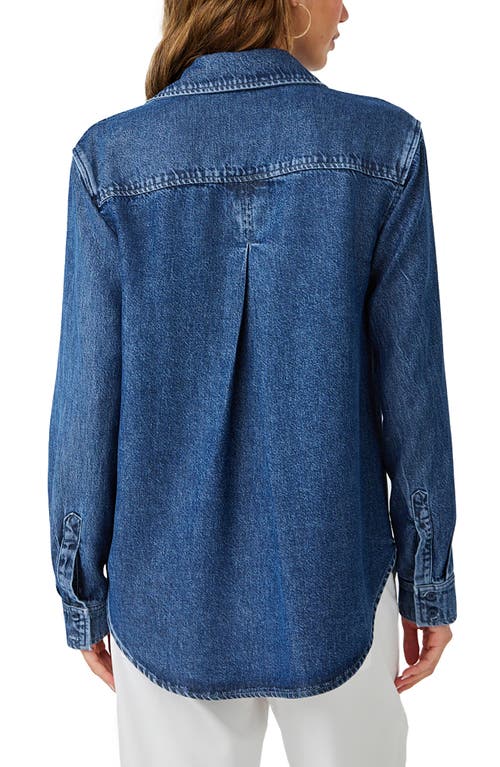 Shop Bella Dahl Denim Button-up Shirt In Horizon Wash