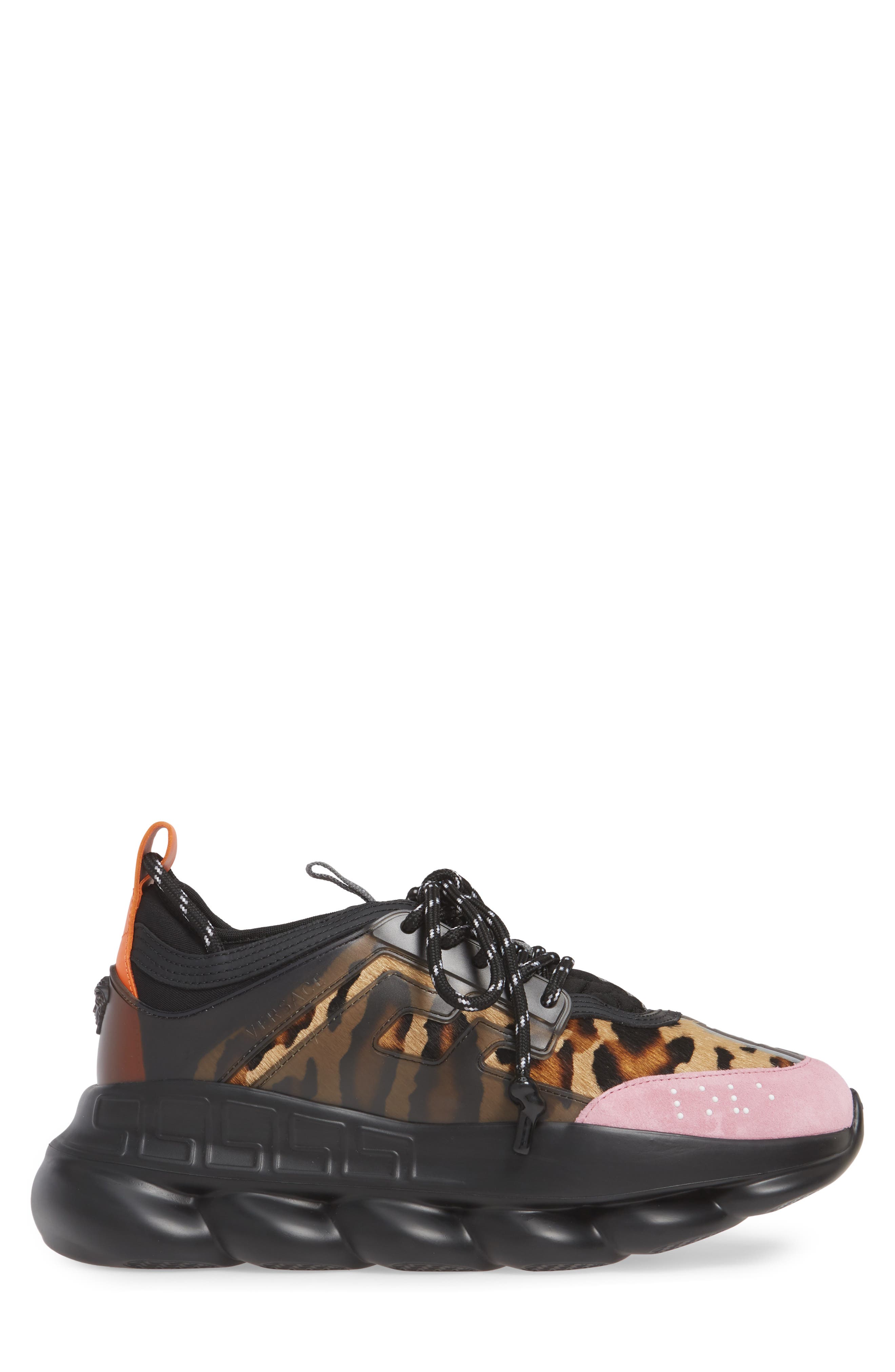 Versace Chain Reaction Sneaker, Alternate, color, 