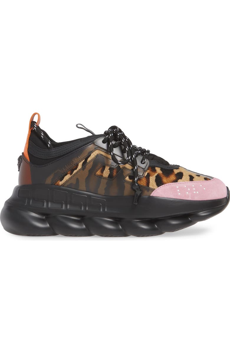 Versace Chain Reaction Sneaker, Alternate, color,