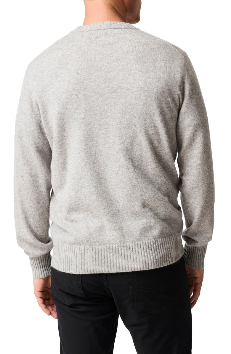 Rodd & Gunn Stewart Island Wool & Cahsmere Crewneck Sweater, Alternate, color, Slate