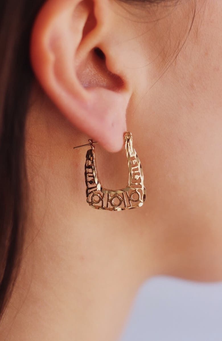 Set & Stones Claudia Hoop Earrings, Alternate, color, 