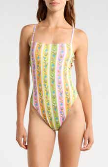 Dara Square Neck One-Piece Swimsuit