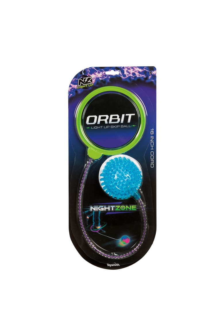 Nightzone Orbit Light Up Skip Ball, Main, color, Multicolored