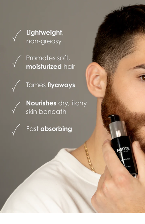 Forte Series Beard Oil In Black