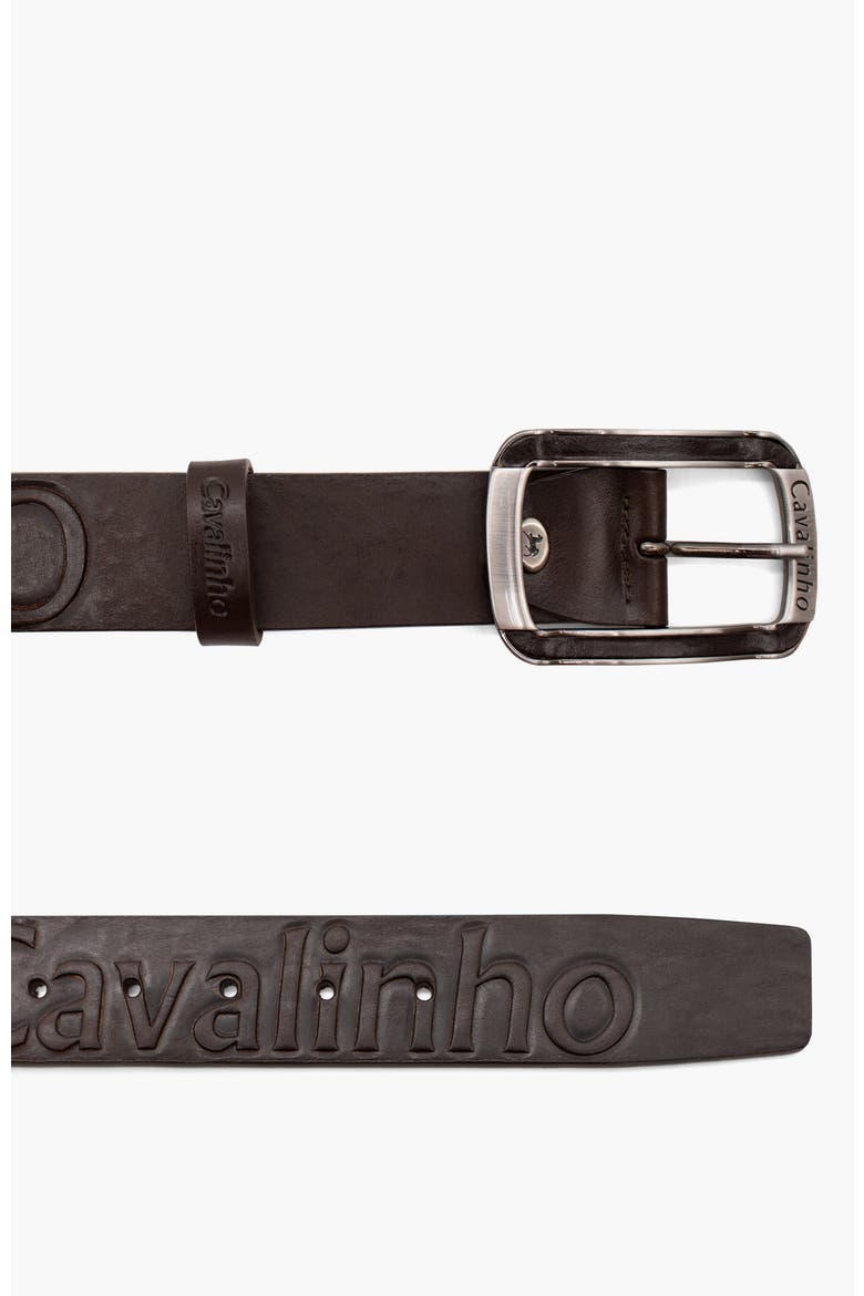 Gentleman 510 Leather Belt, Alternate, color, Brown