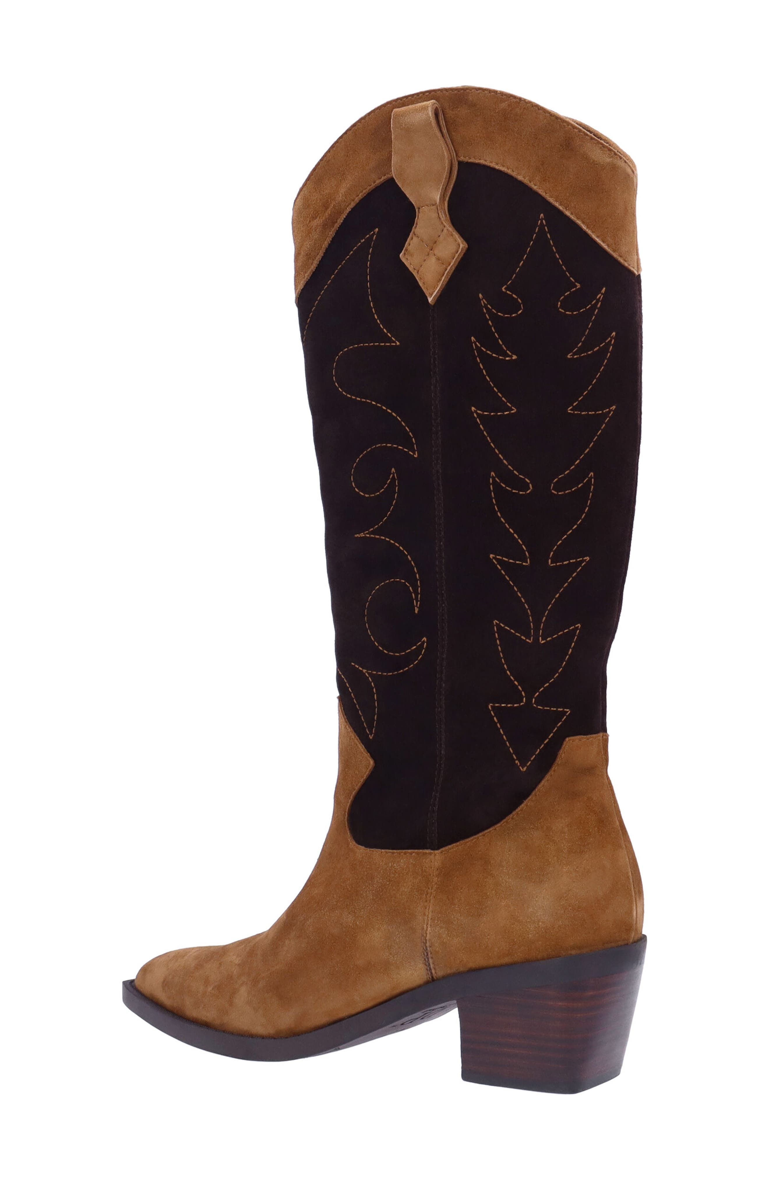 Veera Western Boot, Alternate, color, COFFEE/ CHOCOLATE
