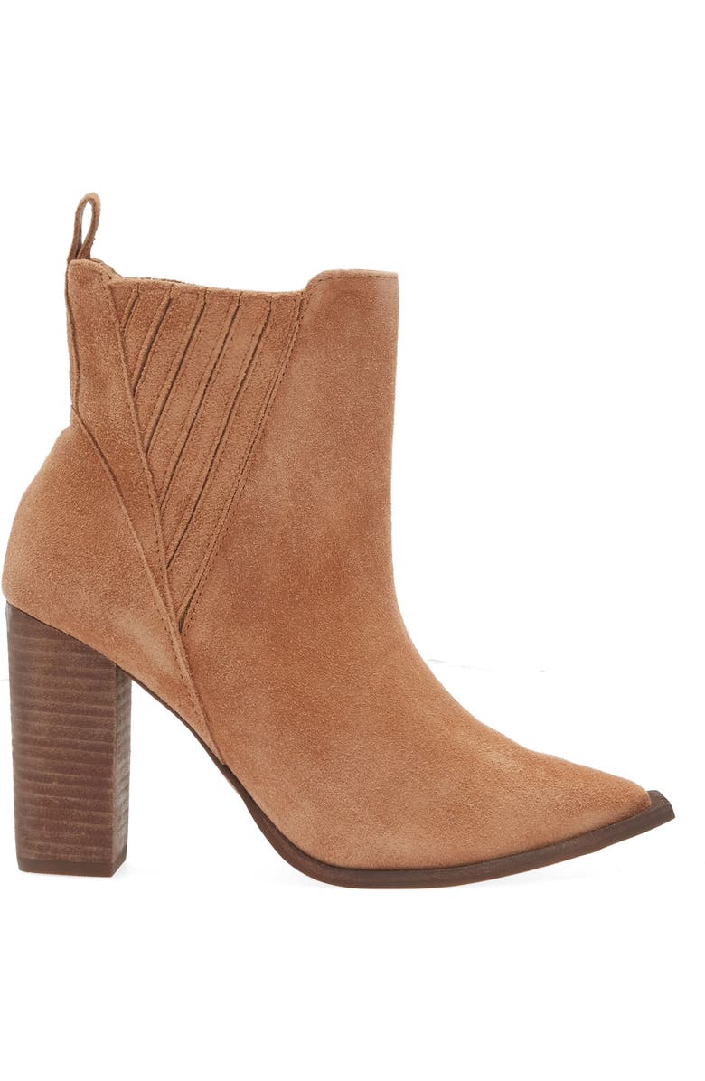 Kaanas Astro Pointed Toe Chelsea Boot, Alternate, color,