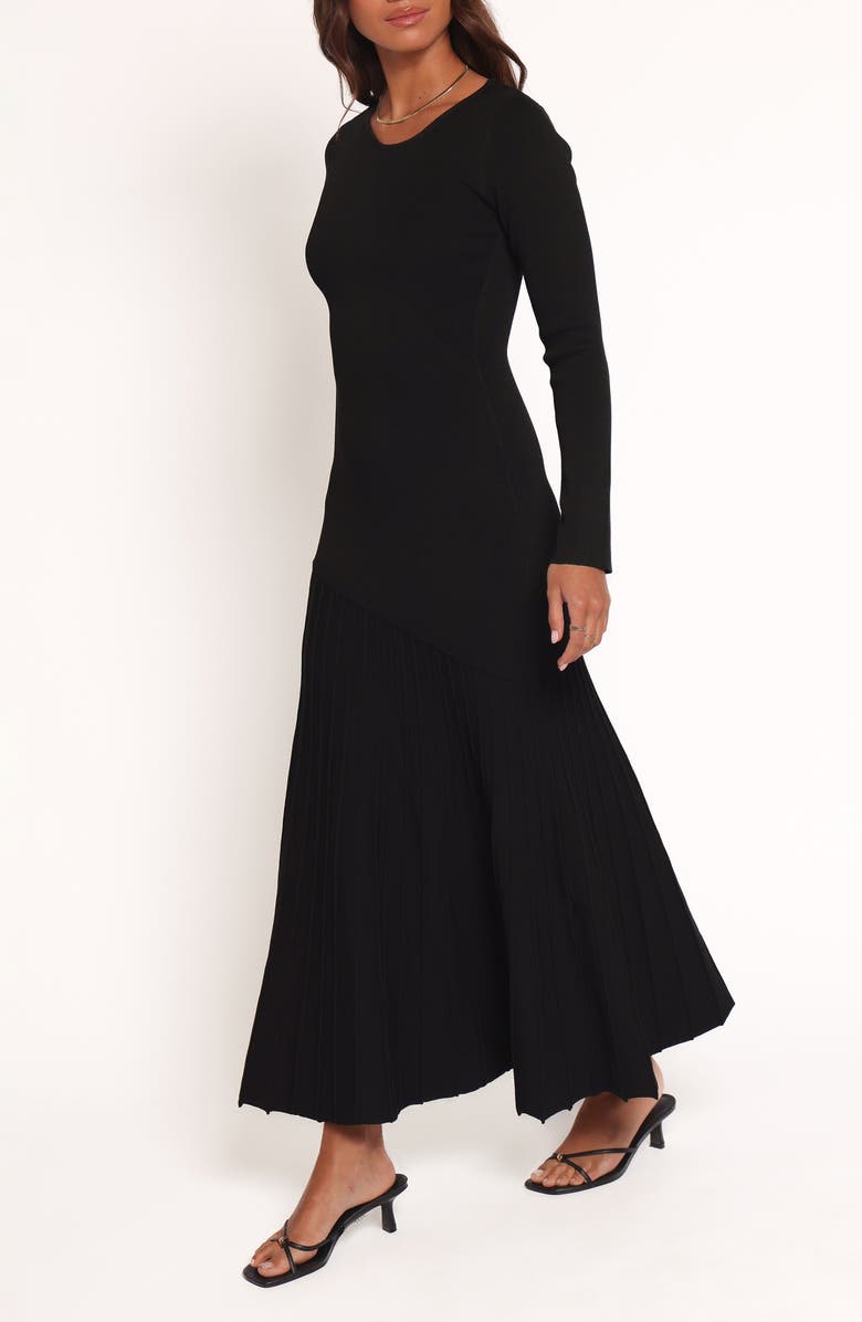 Petal & Pup Monty Long Sleeve Midi Dress, Alternate, color, 