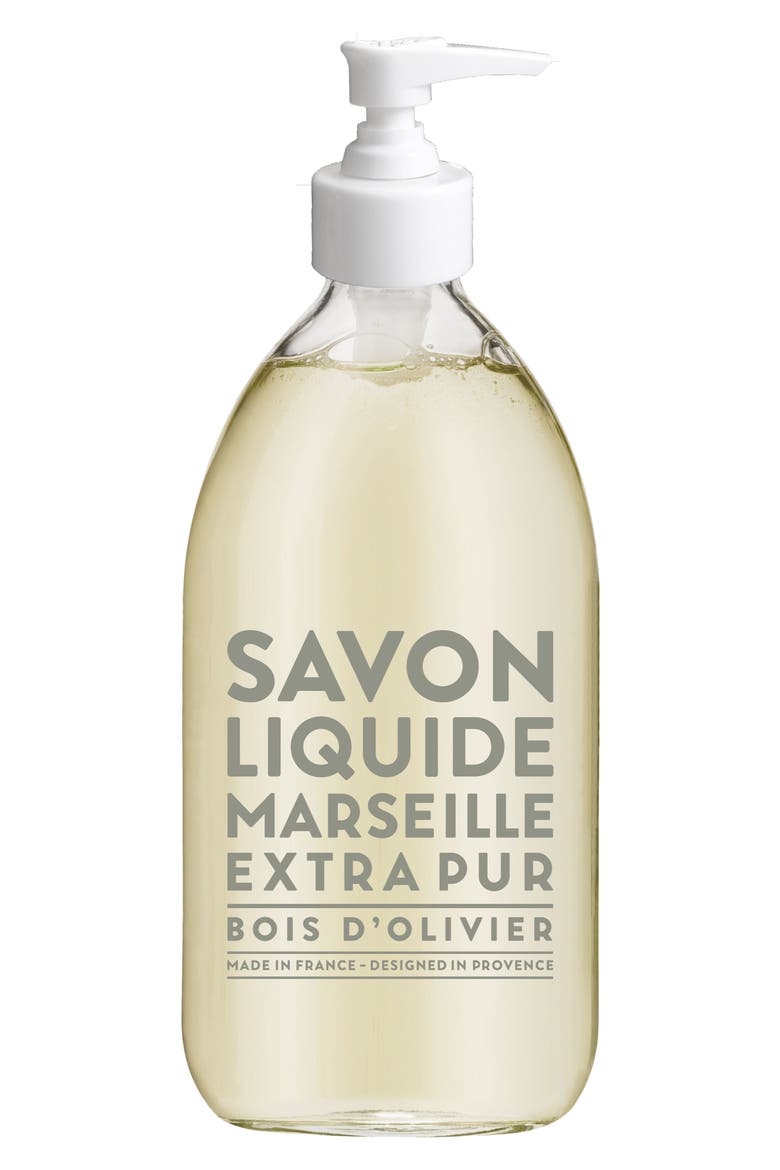 Olive Wood Liquid Marseille Soap, Main, color, NO COLOR