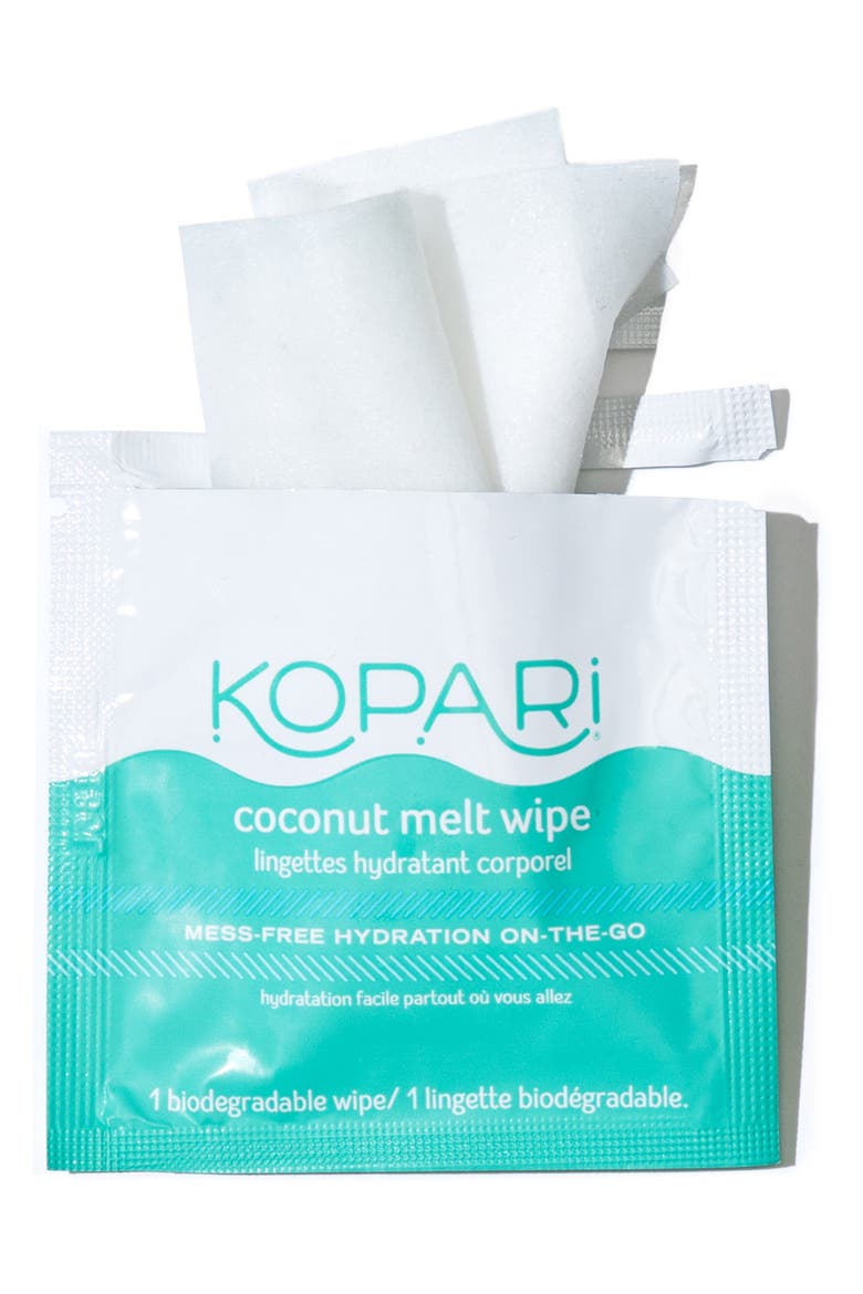 Coconut Melt Wipes, Main, color, NO COLOR
