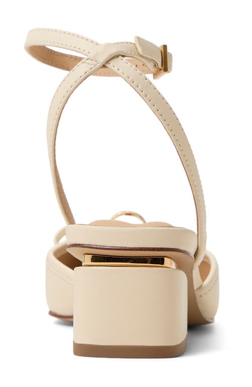 Ted Baker London Mabel Ankle Strap Pump In Ivory