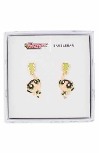Powerpuff Girls™ Buttercup Lightning Bolt Drop Earrings