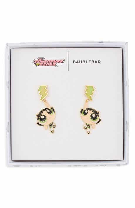 Powerpuff Girls™ Buttercup Lightning Bolt Drop Earrings