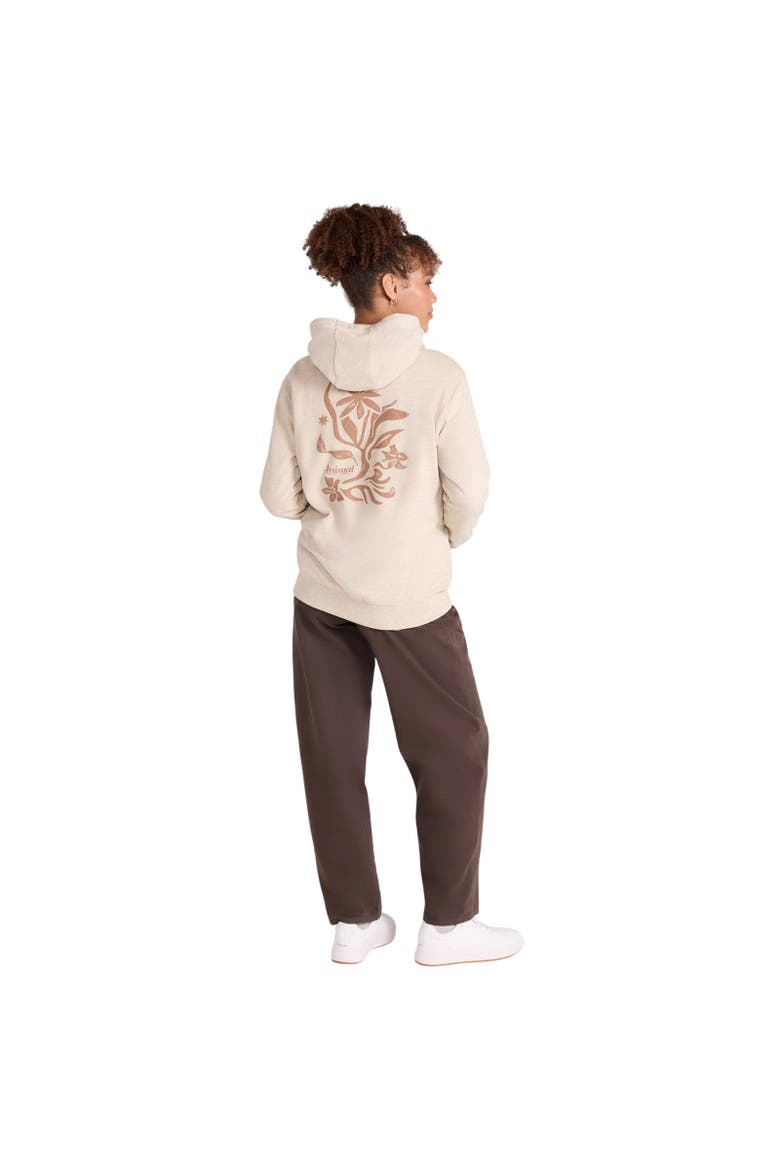 Maya Logo Hoodie, Alternate, color, Off White