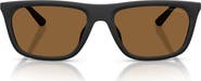 Emporio Armani 57mm Pillow Sunglasses