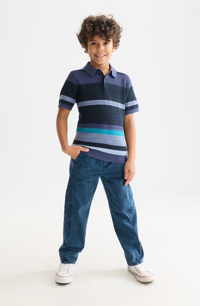 Scotch & Soda Kids' Pull-On Straight Leg Cargo Pants, Alternate, color,