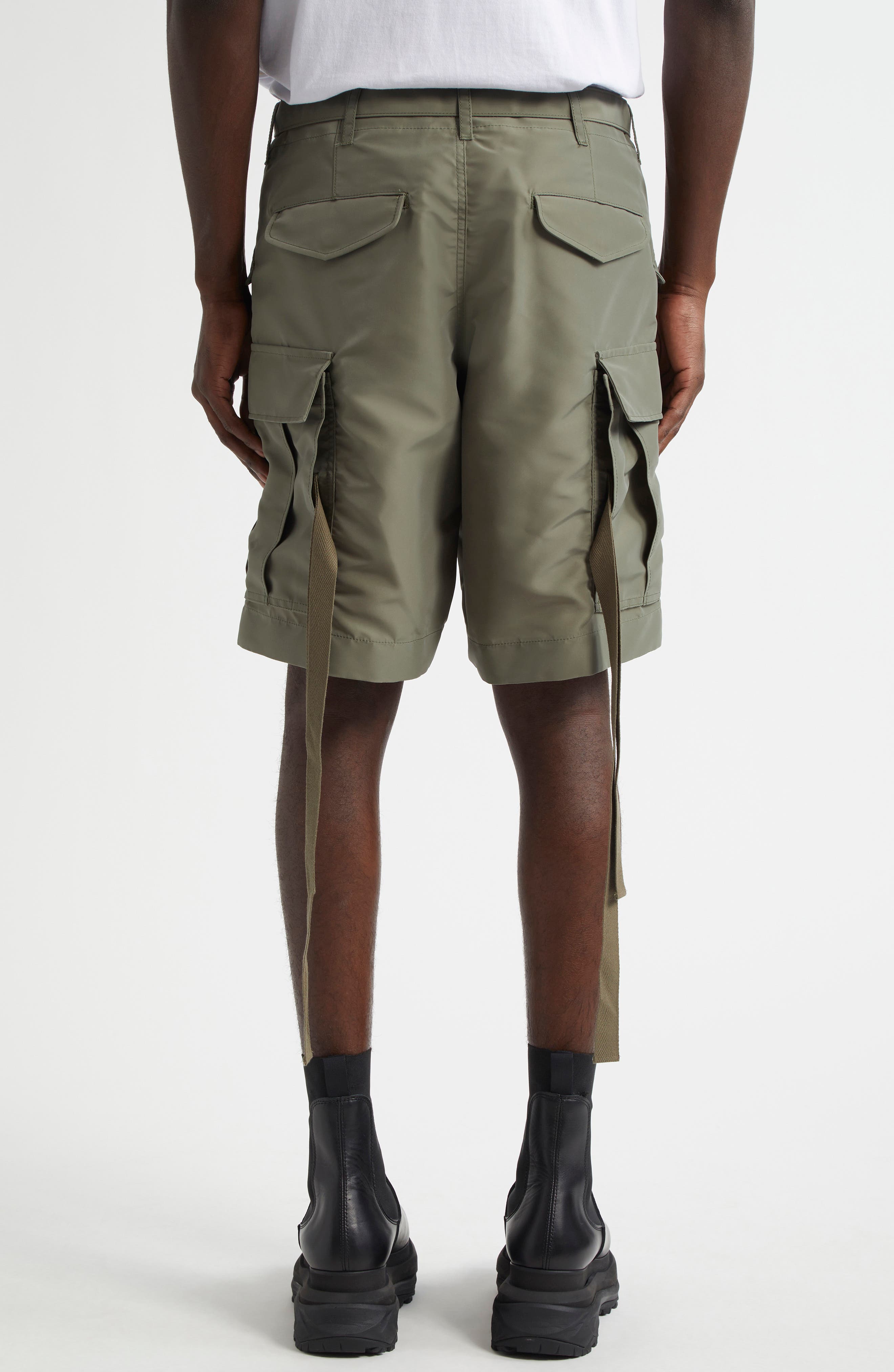 Nylon Twill Cargo Shorts (Men) | Nordstrom