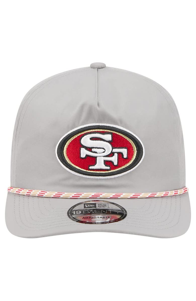 New Era Men's New Era Gray San Francisco 49ers Rope 19TWENTY Hat, Alternate, color, Gray