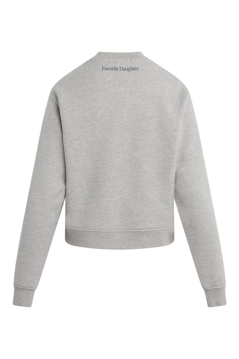 The Varsity Mom of the Year French Terry Graphic Sweatshirt, Alternate, color, HEATHER GREY