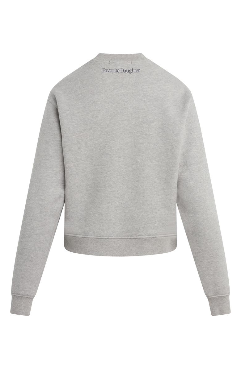 Favorite Daughter The Varsity Mom of the Year French Terry Graphic Sweatshirt, Alternate, color, Heather Grey