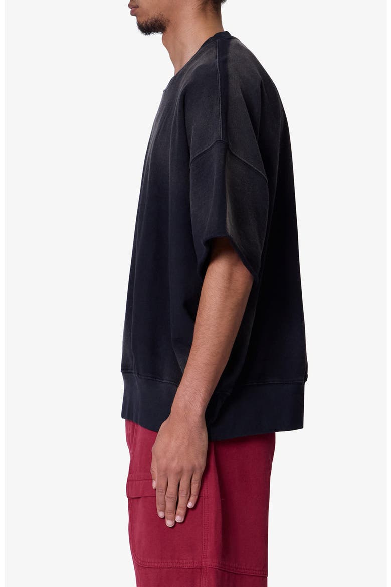Oversize Cotton T-Shirt, Alternate, color, WASHED BLACK