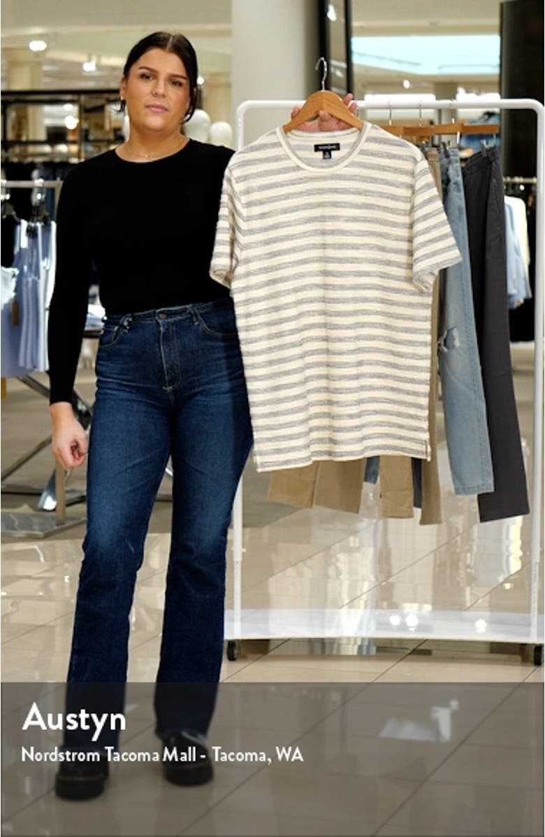 Jacquard Stripe T-Shirt, sales video thumbnail