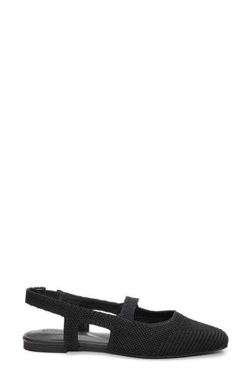 Sanctuary Klara Slingback Flat In Black