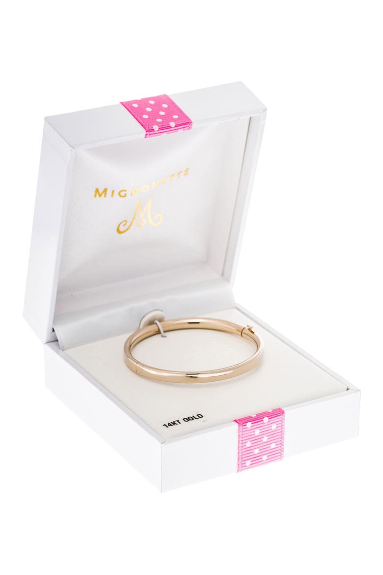 14k Gold Bracelet, Alternate, color, GOLD