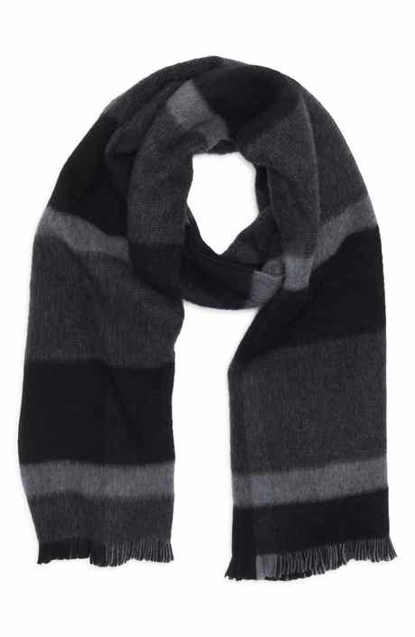 Nordstrom Exploded Plaid Merino Wool Scarf