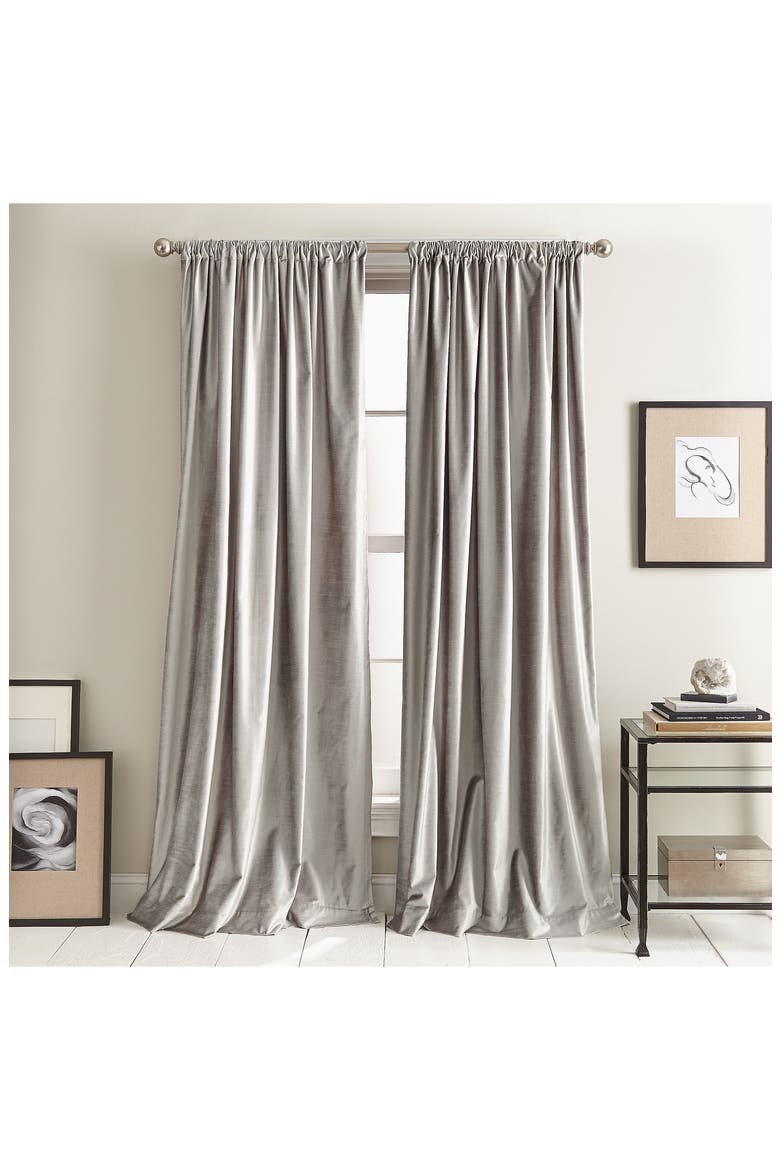 Modern Knotted Velvet Set of 2 Window Panels video