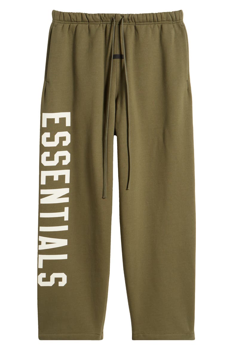 Relaxed Fit Cotton Blend Sweatpants, Alternate, color, MILITARY