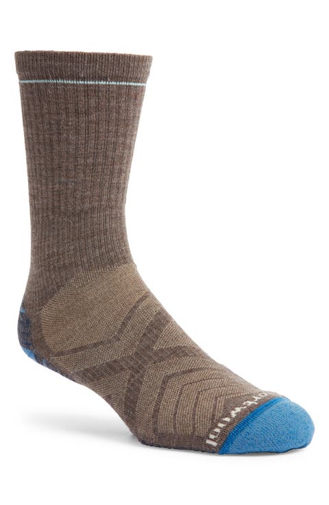 Hike Light Cushioning Merino Wool Blend Crew Socks